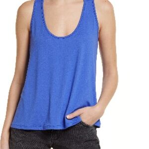 Free People Blue Everyday Tank Top